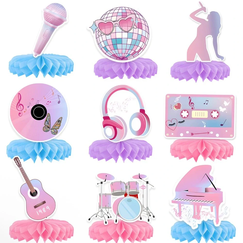 NWT‎ 9Pc Swiftie Table Decorations